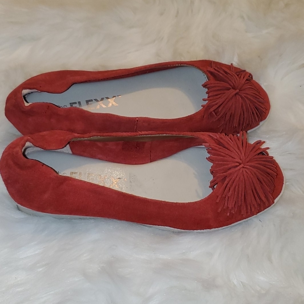 The Flexx suede open‎ toe shoes - Picture 4 of 8